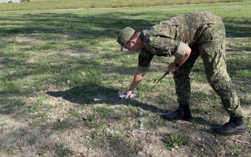 Výcvik v odtarasovaní a mínovej bezpečnosti