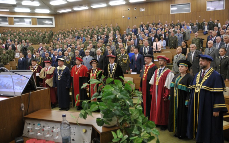 Celebrations of the 50th anniversary of the military higher education in Liptov