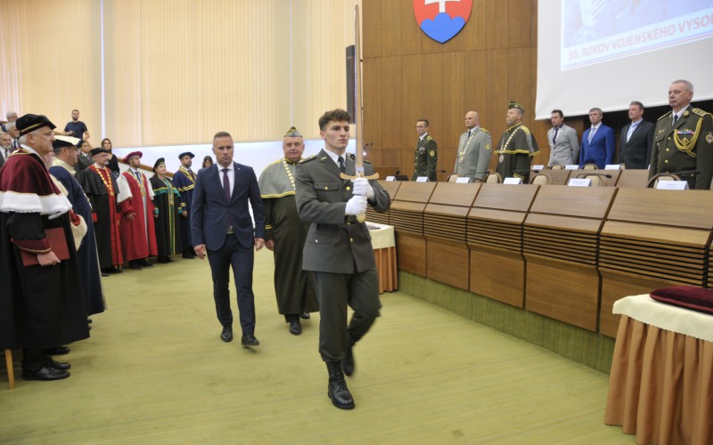 Celebrations of the 50th anniversary of the military higher education in Liptov