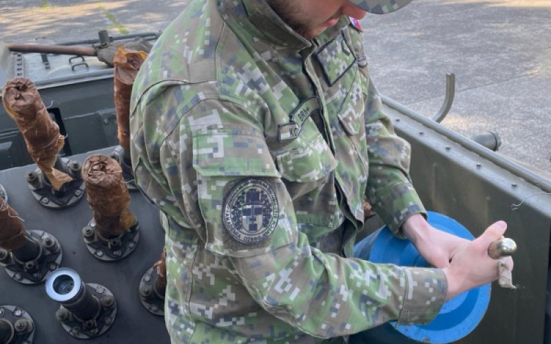 Výcvik kadetov - ženistov