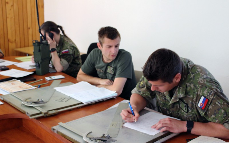 Odborná príprava delostrelcov