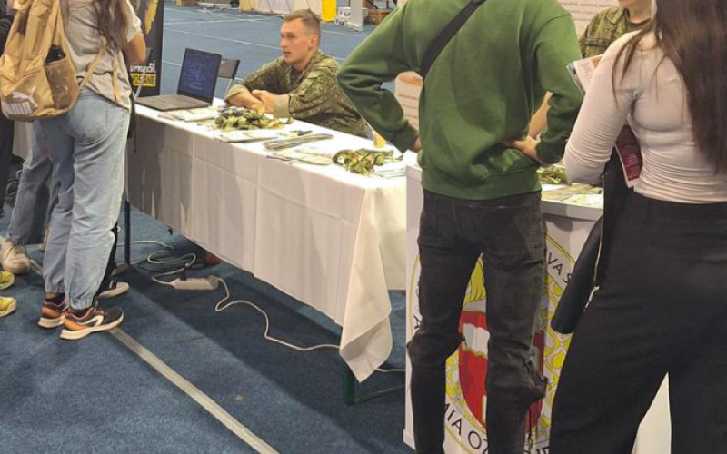 Študenti  úspešne propagujú AOS na výstavách a veľtrhoch vysokoškolského vzdelávania