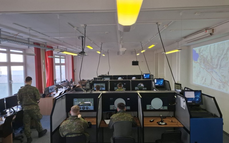 Cvičenie kadetov 3. ročníka