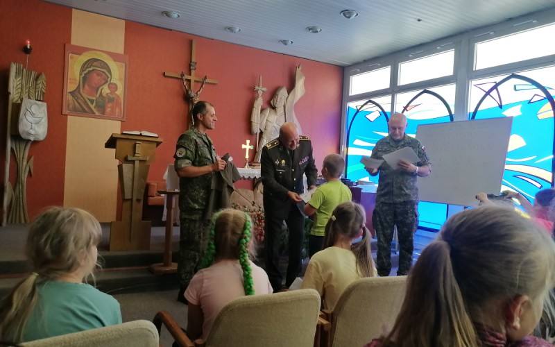 Denný biblický tábor v Akadémii ozbrojených síl