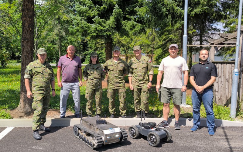 Stretnutie so spoločnosťou Mraz Robotic na Katedre strojárstva AOS
