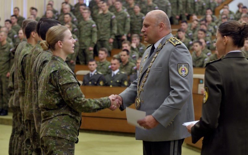 Imatrikulácia študentov otvorila nový akademický rok na Akadémii ozbrojených síl