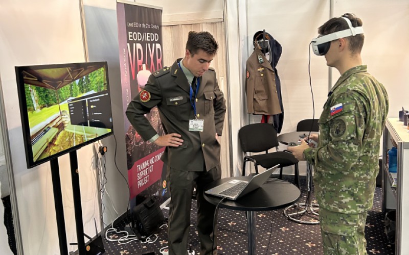 Kadeti na NATO EOD Demonstrations and Trials 2025