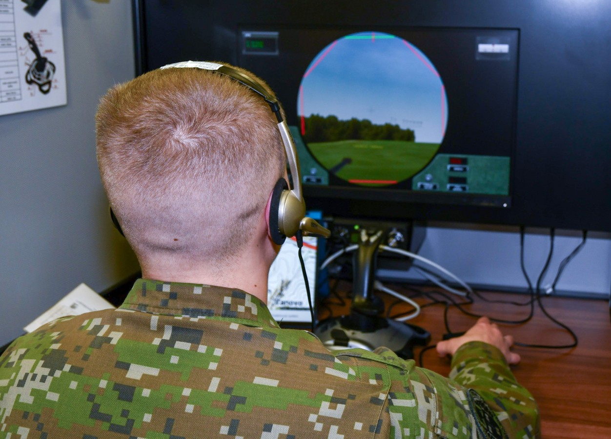 Blokový výcvik kadetov v prostredí virtuálneho simulátora