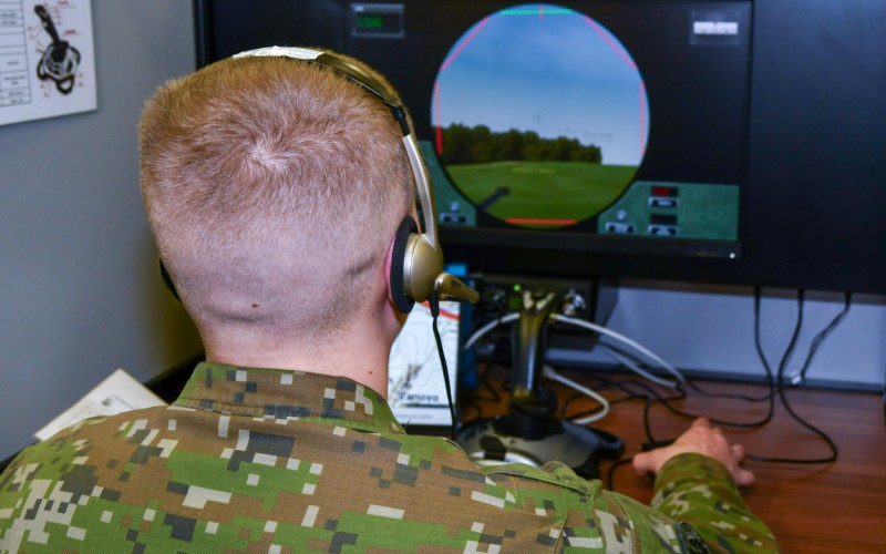 Blokový výcvik kadetov v prostredí virtuálneho simulátora