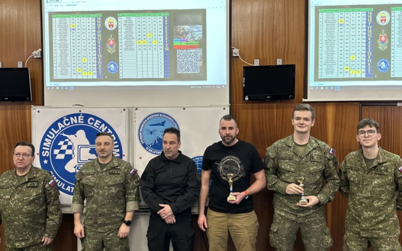 Strelecká súťaž na Simulačnom centre