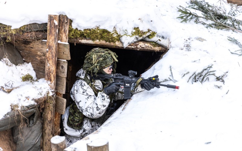 Kadeti absolvovali zimný výcvik v Estónsku