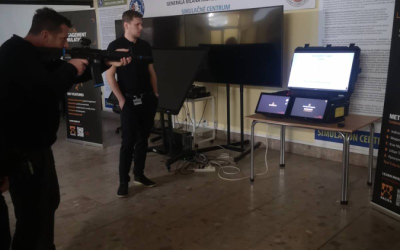 Odborná ukážka taktického simulačného systému