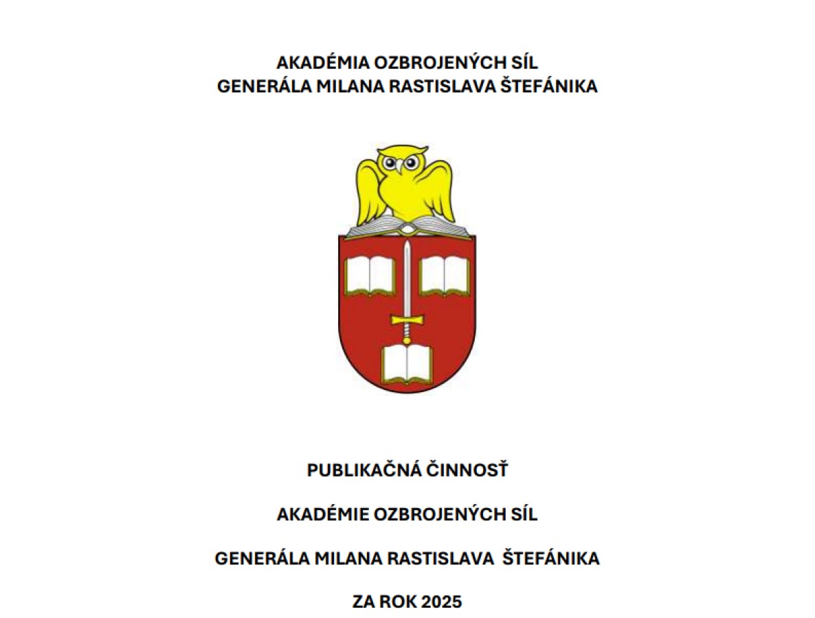 Bibliografický prehľad publikačnej činnosti AOS za rok 2025