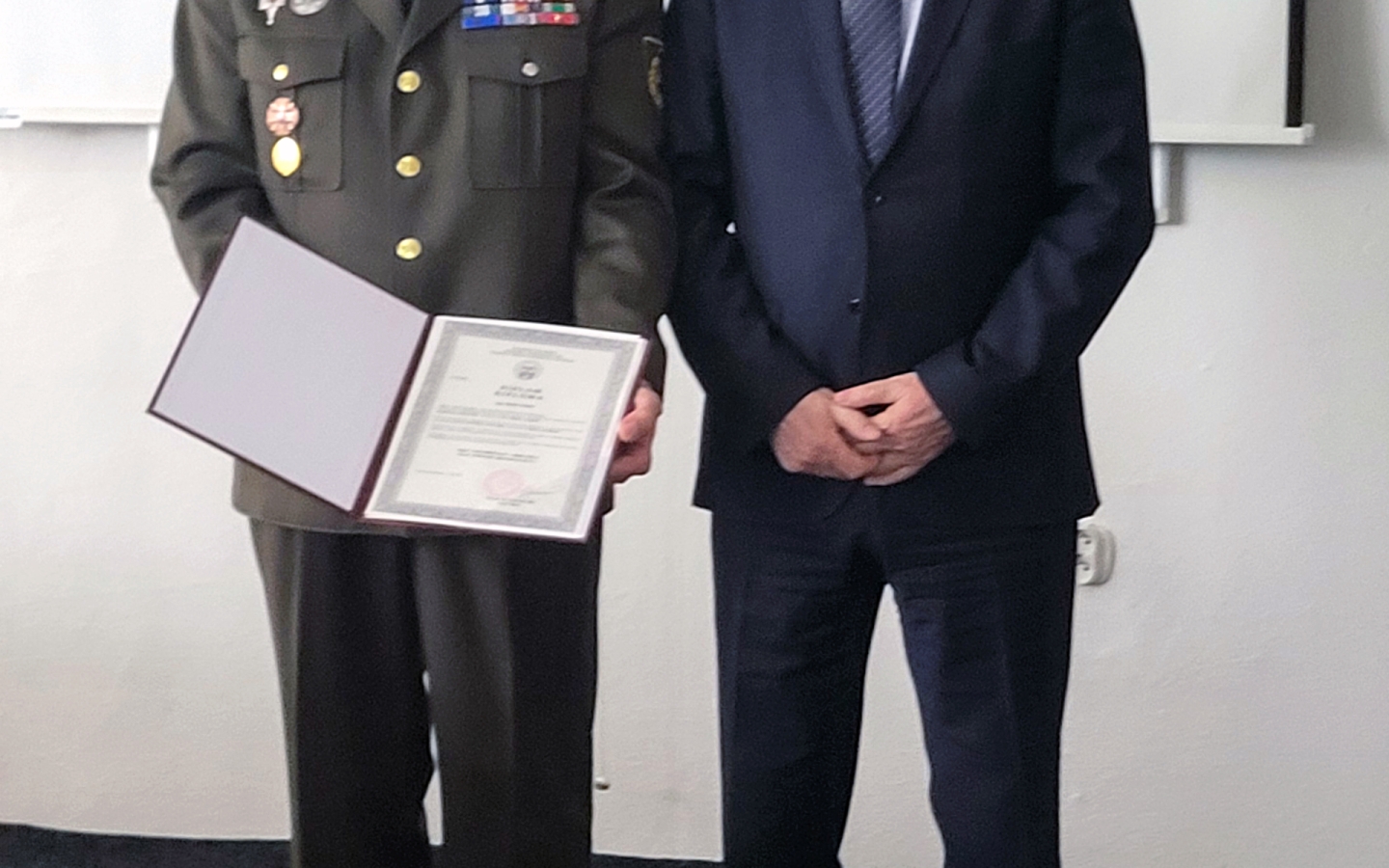 Nový doktor filozofie na Katedre vojenskej taktiky a operačného umenia