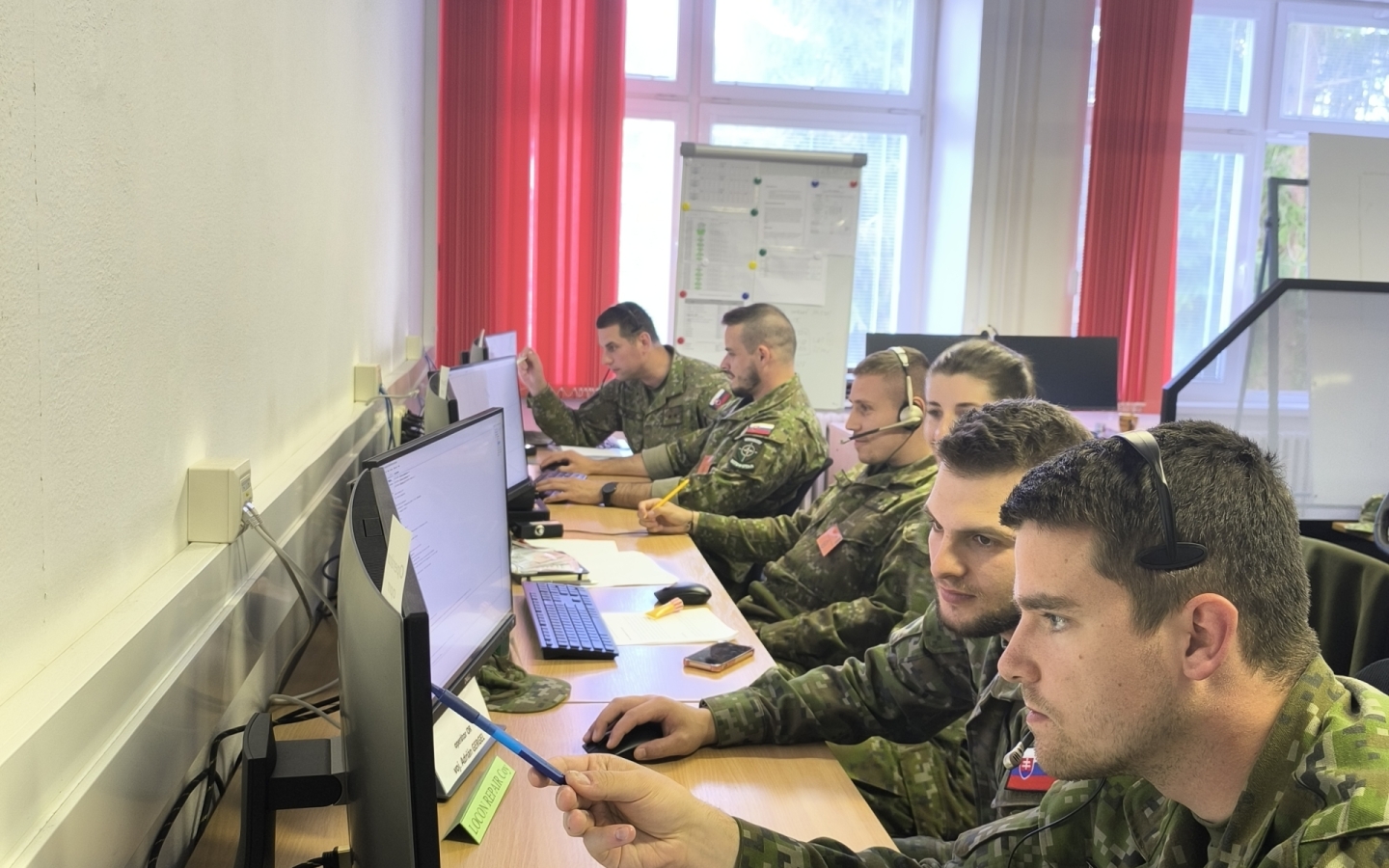 Komplexný štábny nácvik veliteľstva 1. mechanizovanej brigády s podriadenými jednotkami