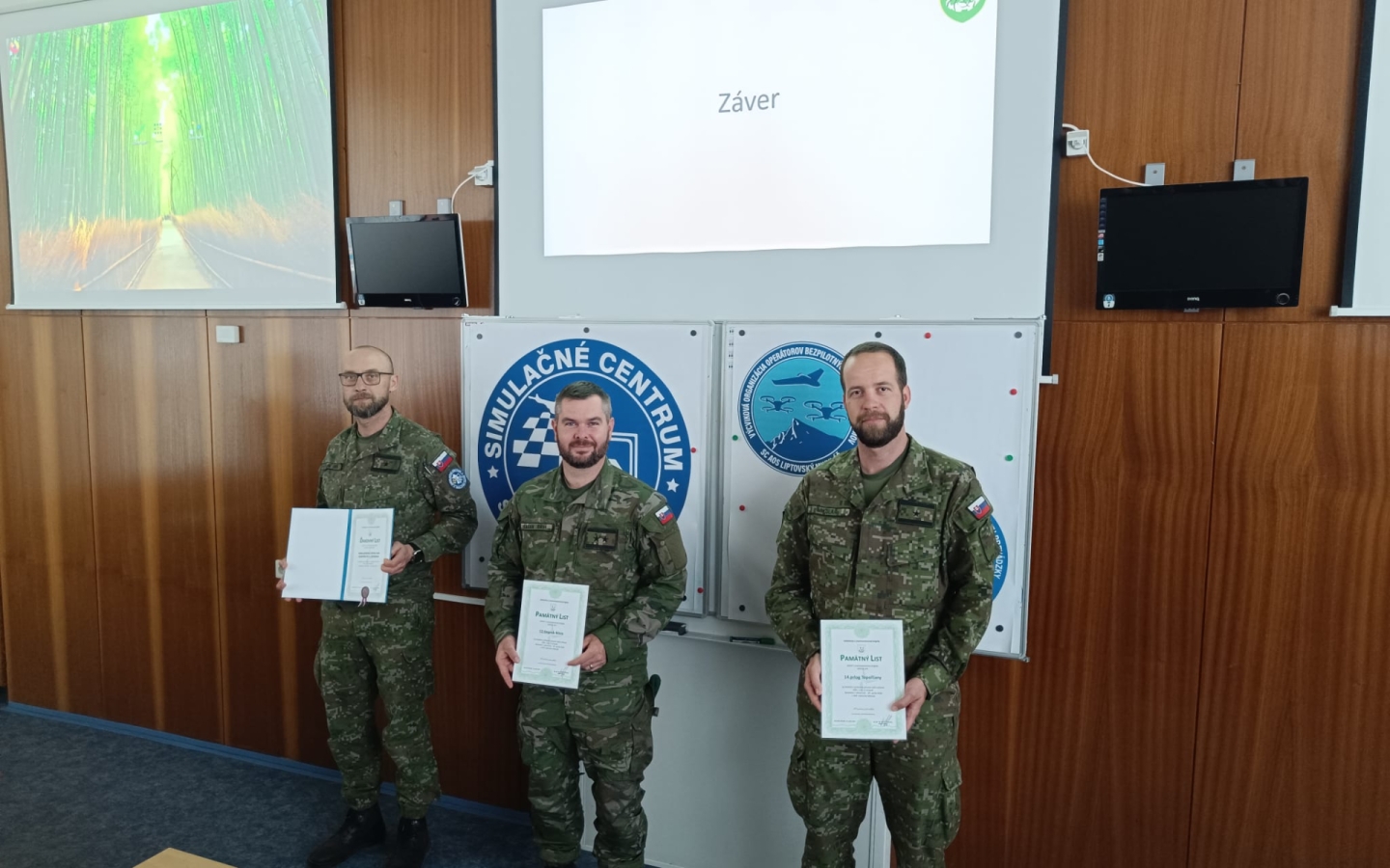 Komplexný štábny nácvik veliteľstva 1. mechanizovanej brigády s podriadenými jednotkami