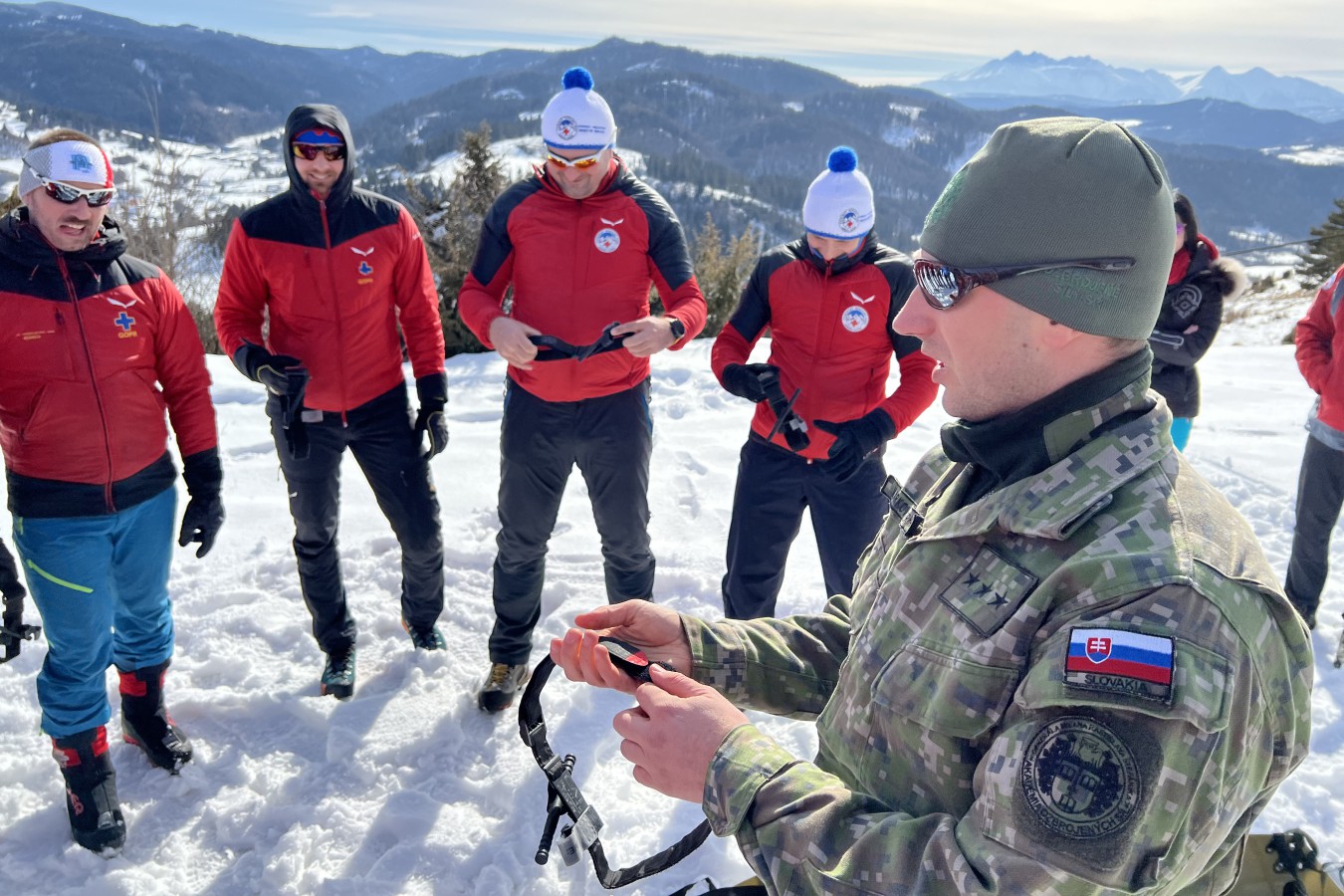 Medzinárodné školenie horských záchranárov