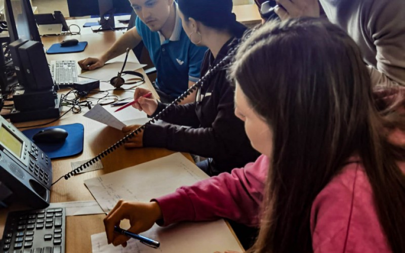 Študenti Akadémie Policajného zboru cvičili na simulačnom centre