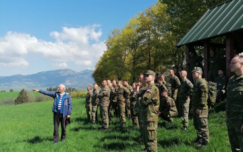 Účastníci kurzu ZVŠK navštívili miesta bojov o Liptovský Mikuláš