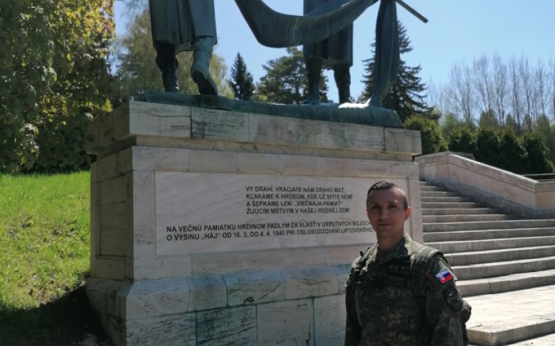 Účastníci kurzu ZVŠK navštívili miesta bojov o Liptovský Mikuláš