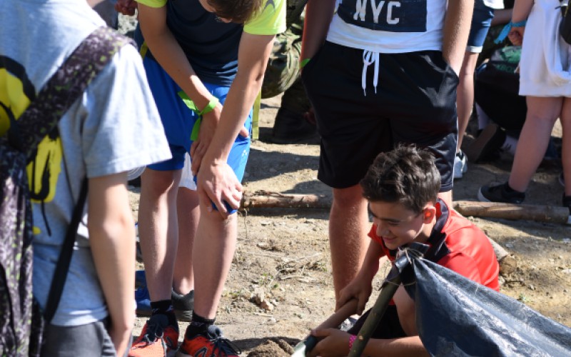 Spolupráca školských jednotiek pri účelovom cvičení