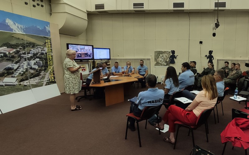 Simulované cvičenie krízového štábu HaZZ