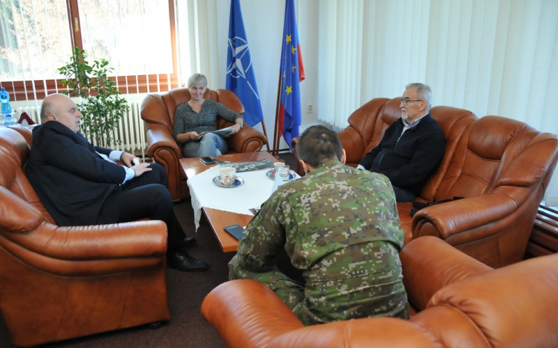 Návšteva hlavného projektanta pôvodného areálu akadémie