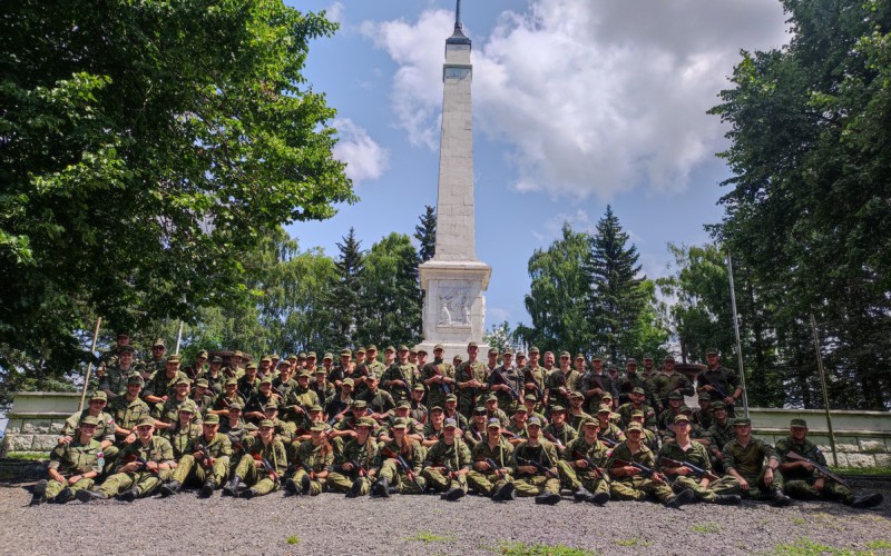 Sústredený poľný výcvik 1. ročníka