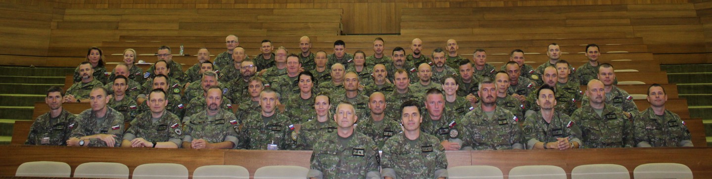 Otvoril sa 20. Vyšší veliteľsko-štábny kurz