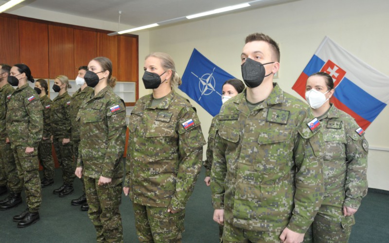 Ukončenie 26. DKAVŠ pre odbornosť vojenské zdravotníctvo