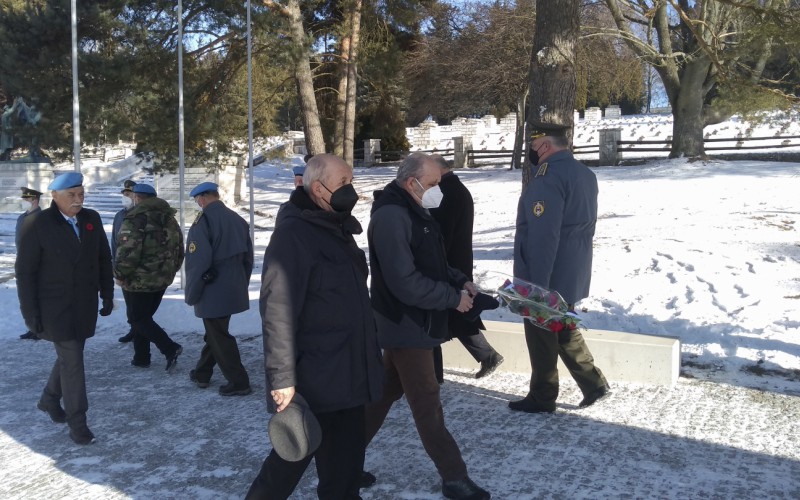 Spomienka na obete leteckého nešťastia pri obci Hejce