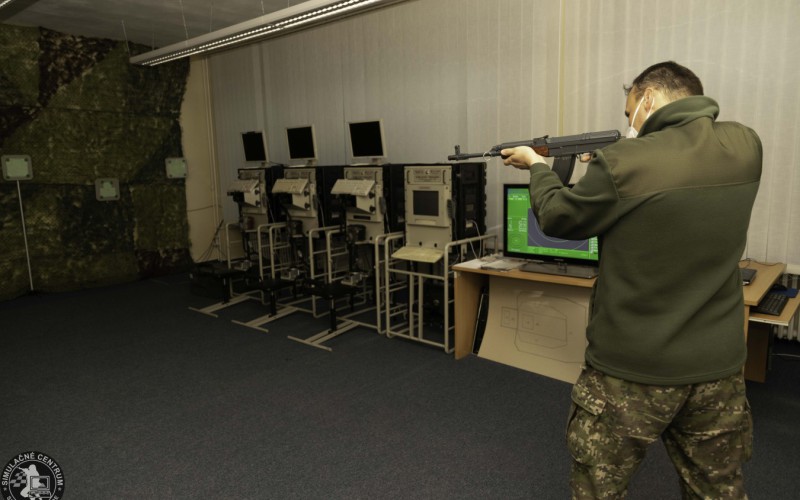 Strelecký výcvik na Simulačnom centre AOS