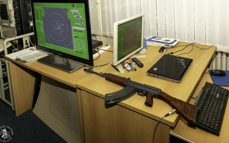 Strelecký výcvik na Simulačnom centre AOS