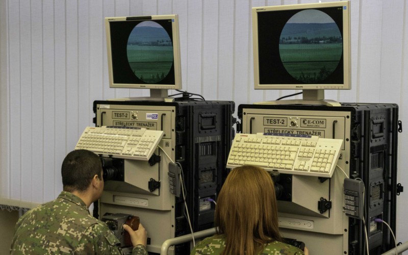 Strelecký výcvik na Simulačnom centre AOS