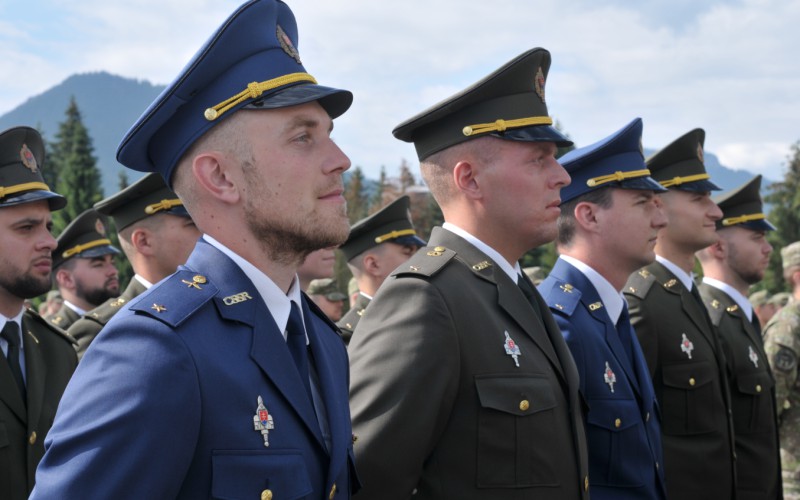 Ceremonial retirement of AFA cadets, July 7th 2023