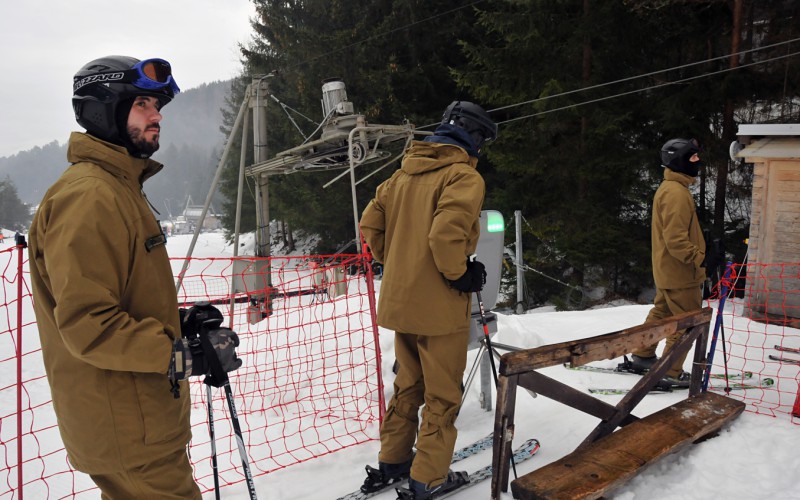 Winter physical education field trainig of cadets, February 16th 2022