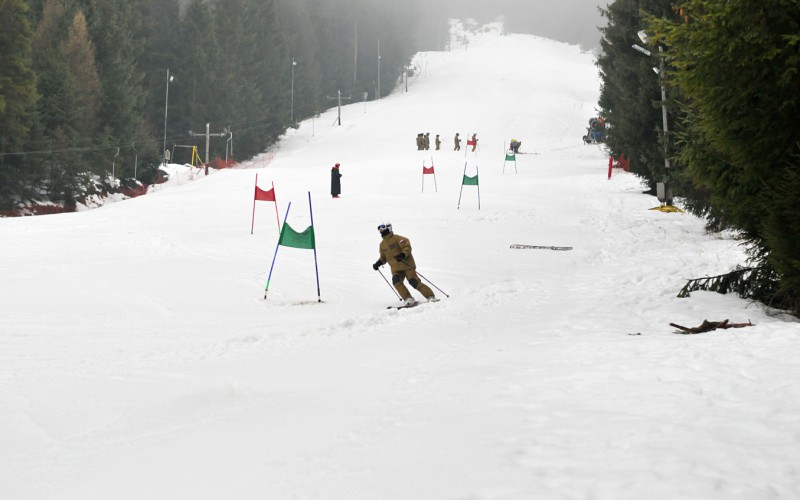 Winter physical education field trainig of cadets, February 16th 2022