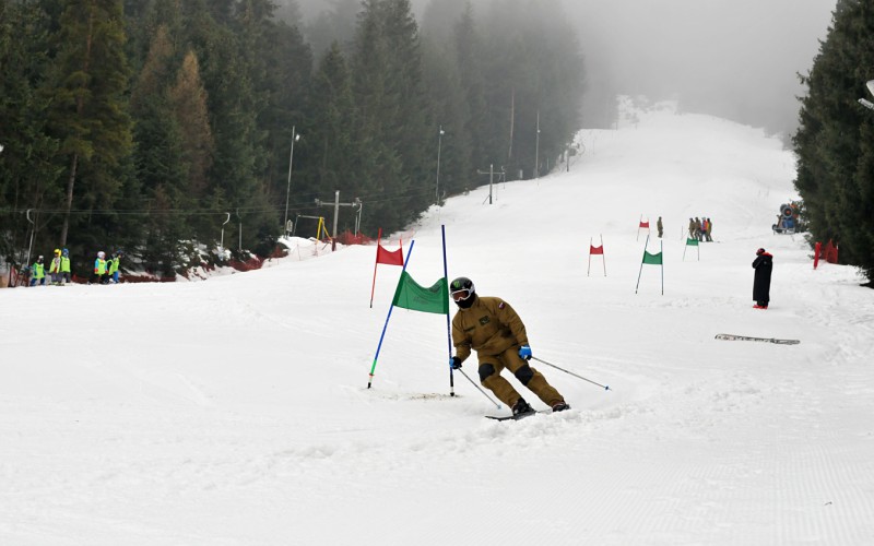 Winter physical education field trainig of cadets, February 16th 2022