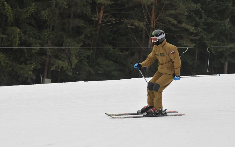 Winter physical education field trainig of cadets, February 16th 2022