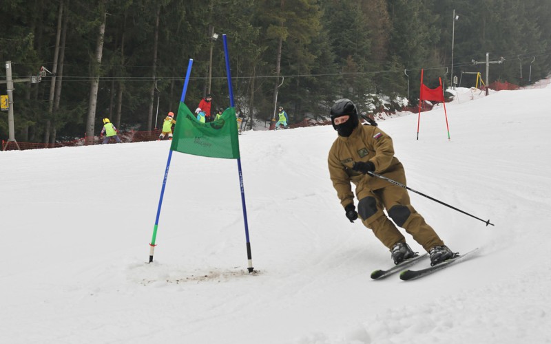 Winter physical education field trainig of cadets, February 16th 2022