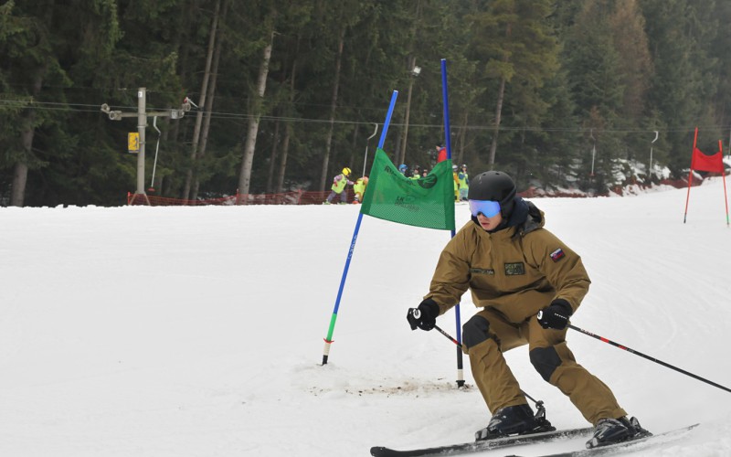 Winter physical education field trainig of cadets, February 16th 2022