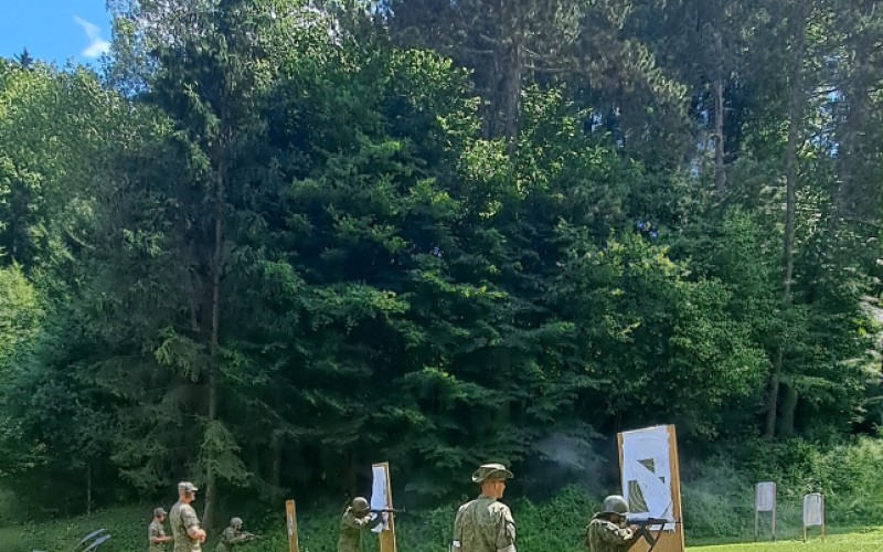 Sústredený poľný výcvik kadetov 1. a 4. ročníka, 17. 07 - 02. 08. 2023