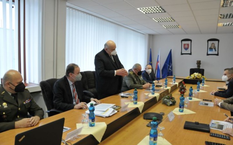 Visit from Ministry of Defense of Slovak Republic to AFA, December 9th 2021