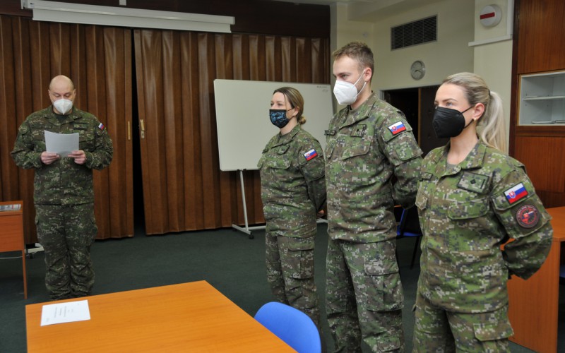 Final exams and solemn closing ceremony of University Graduates Officers’ Course, March 31st 2022