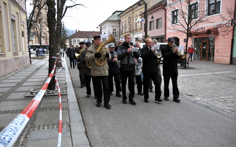 Memorial act on the occasion of the 77th anniversary of the liberation of the town, Liptovský Mikuláš, April 4th 2022