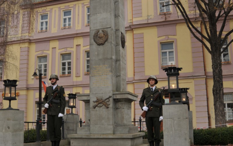 Memorial act on the occasion of the 77th anniversary of the liberation of the town, Liptovský Mikuláš, April 4th 2022