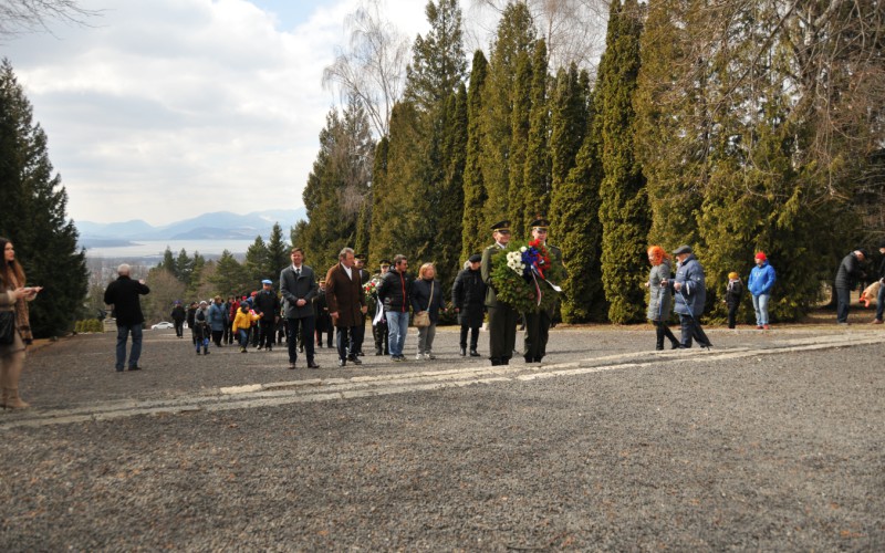 Memorial act on the occasion of the 77th anniversary of the liberation of the town, Liptovský Mikuláš, April 4th 2022
