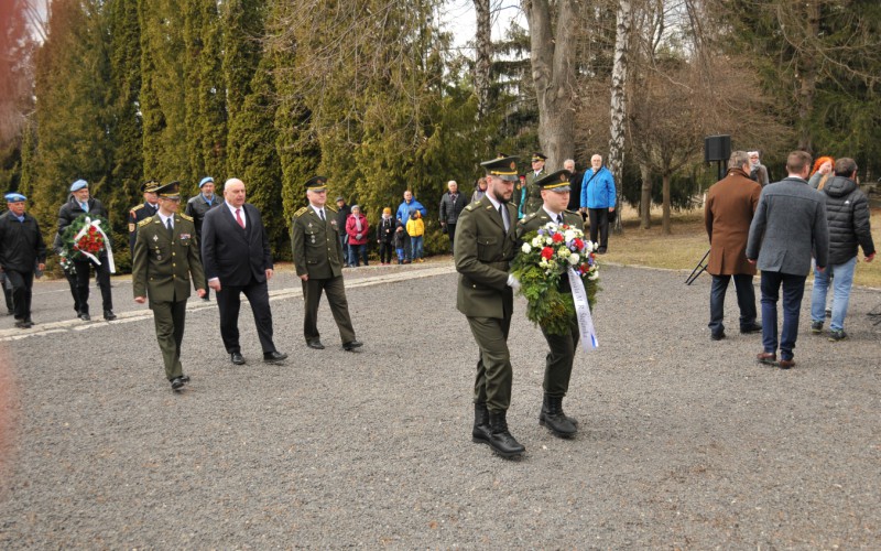 Memorial act on the occasion of the 77th anniversary of the liberation of the town, Liptovský Mikuláš, April 4th 2022