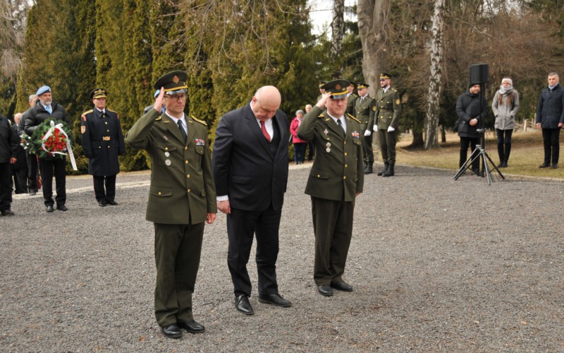 Memorial act on the occasion of the 77th anniversary of the liberation of the town, Liptovský Mikuláš, April 4th 2022
