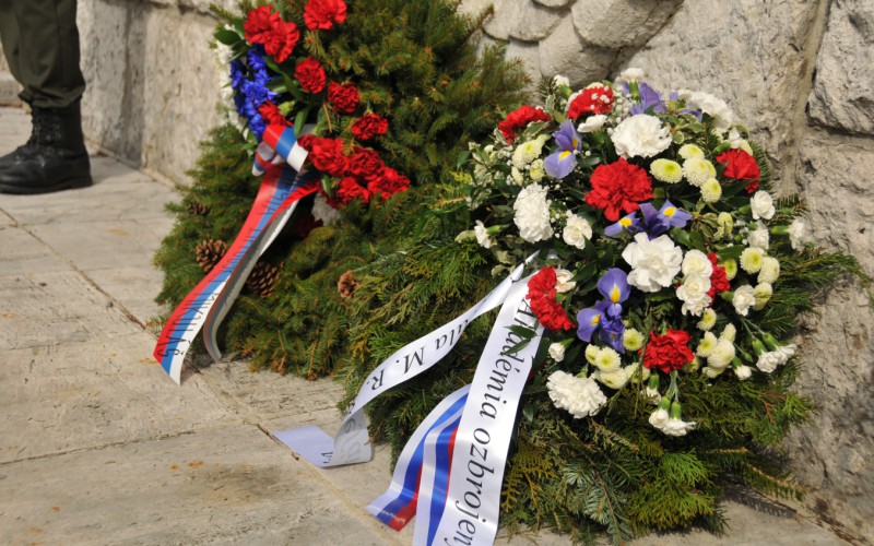 Memorial act on the occasion of the 77th anniversary of the liberation of the town, Liptovský Mikuláš, April 4th 2022